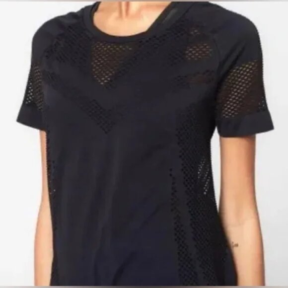 Varley Johnston Top Shirt Seamless Breathable Activewear, Size L, New with Tag - Picture 2 of 7